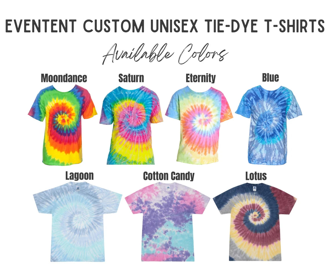 Custom Tie-Dye T-Shirts