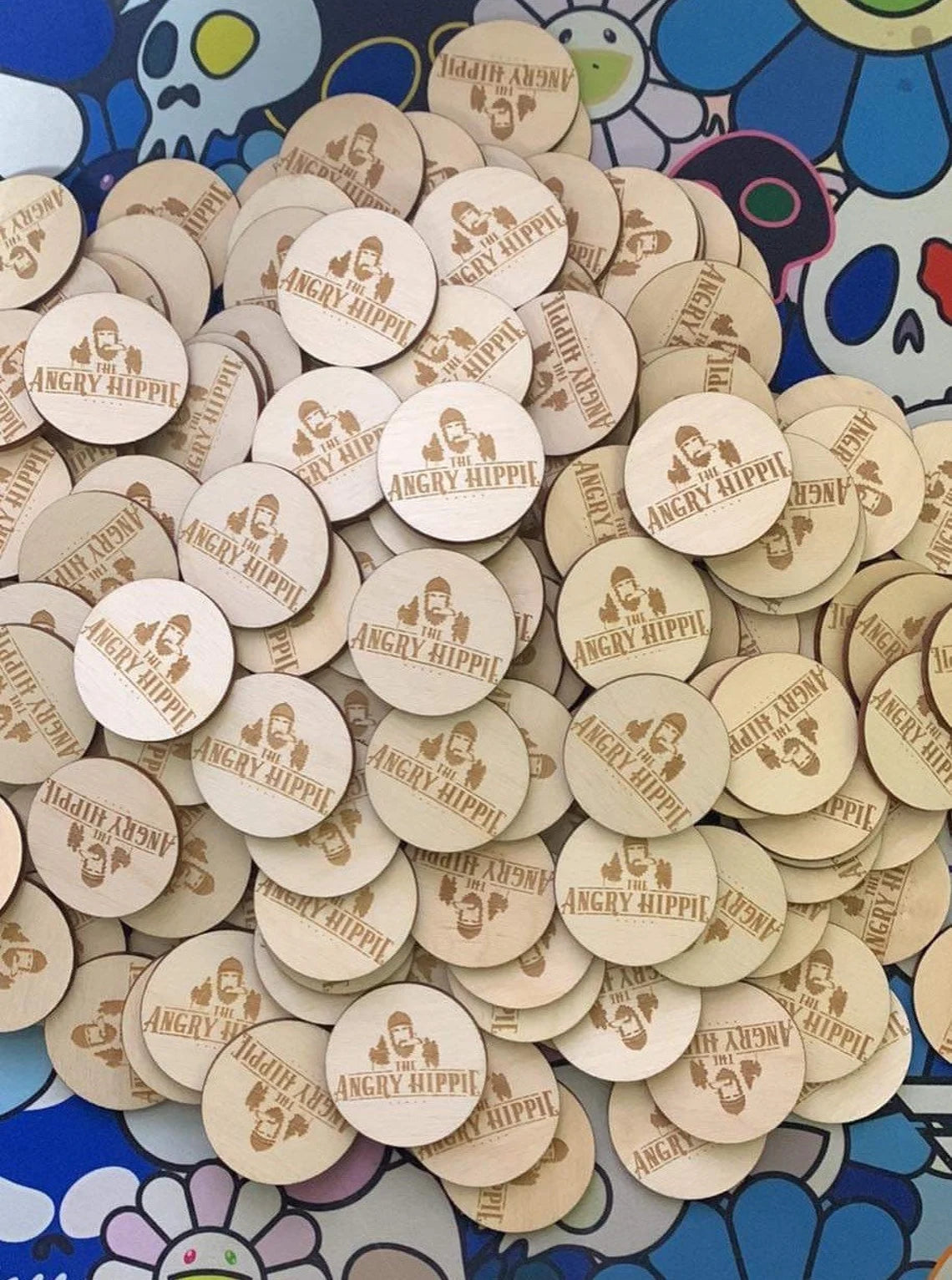 Custom Wooden Tokens